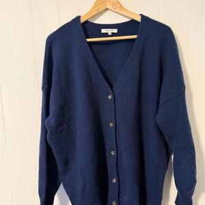 Grandpa Navy Blue Madewell Women's Sweater